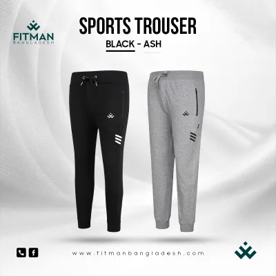 Men’s premium winter joggers(Black+Ash)